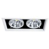 Миниатюра фото встраиваемый светодиодный светильник arte lamp merga a8450pl-2wh | 220svet.ru