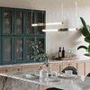 Миниатюра фото подвесной светодиодный светильник odeon light midcent 4361/14l античная бронза | 220svet.ru
