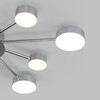 Миниатюра фото светодиодная люстра eurosvet nitrino 90242/10 хром | 220svet.ru