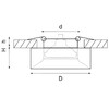 Миниатюра фото встраиваемый светильник lightstar levigo (010027+510021) l01002721 | 220svet.ru