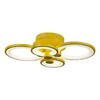 Миниатюра фото потолочная светодиодная люстра iledex a001/4 yellow | 220svet.ru