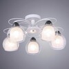 Миниатюра фото потолочная люстра arte lamp a7585pl-5wh | 220svet.ru