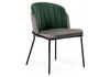 Миниатюра фото стул сиолим графитовый / изумрудный / черный глянец | 220svet.ru