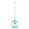 Миниатюра фото подвесной светильник loft it bolle 2027-p1 blue | 220svet.ru