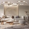 Миниатюра фото подвесной светодиодный светильник loft it titanium 10243l gold | 220svet.ru