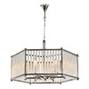 Миниатюра фото подвесная люстра ilamp rich p9509-6 nic | 220svet.ru