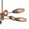 Миниатюра фото потолочная люстра escada desire 10165/8pl copper | 220svet.ru