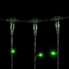 Миниатюра фото гирлянда занавес 2 x 1 м зеленый 220в, 200 led, провод черный пвх, ip54 ltc pcl202-11-2g | 220svet.ru