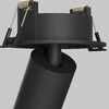 Миниатюра фото встраиваемый светодиодный светильник maytoni focus led c071cl-7w4k-b | 220svet.ru