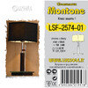 Миниатюра фото настольная лампа lussole montone lsf-2574-01 | 220svet.ru
