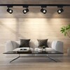 Миниатюра фото трековый светильник reluce 06115-9.3-001qy led15w bk | 220svet.ru