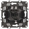 Миниатюра фото выключатель эра elegance 14-1102-16 с подсветкой, 10ах-250в, титан б0065785 | 220svet.ru
