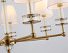 Миниатюра фото подвесная люстра с хрусталем ambrella light heigh light wh lh71023 | 220svet.ru