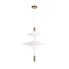 Миниатюра фото подвесной светильник loft it skylar 10244/c brass | 220svet.ru