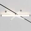Миниатюра фото трековый магнитный светодиодный светильник maytoni technical tr086-4-25w-ds-b | 220svet.ru