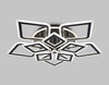 Миниатюра фото потолочная светодиодная люстра с пультом ду ambrella light acrylica original fa8915 | 220svet.ru