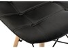 Миниатюра фото стул деревянный kvadro 1 black / wood | 220svet.ru