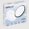Миниатюра фото потолочный светодиодный светильник citilux luns cl711011v | 220svet.ru