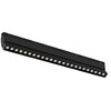 Миниатюра фото трековый магнитный светодиодный светильник iledex technical vision 4822-003-l462-24w-38dg-3000k-bk | 220svet.ru
