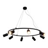 Миниатюра фото подвесная люстра crystal lux clt 015c8 d800 bl | 220svet.ru