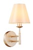 Миниатюра фото бра crystal lux flavio ap1 gold | 220svet.ru