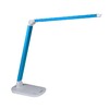 Миниатюра фото настольная лампа (10084) uniel tld-521 blue/led/800lm/5000k/dimmer | 220svet.ru