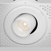 Миниатюра фото встраиваемый светильник maytoni focus led mini dl127-8w3k-trs-w | 220svet.ru