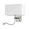 Миниатюра фото бра crystal lux jewel ap2 white | 220svet.ru