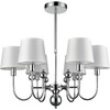 Миниатюра фото потолочная люстра vele luce fabio vl1933l06 | 220svet.ru