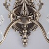 Миниатюра фото бра с хрусталем eurosvet elisha 3281/2 бронза | 220svet.ru