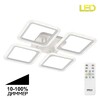 Миниатюра фото потолочная светодиодная люстра citilux марсель cl232140r | 220svet.ru