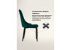 Миниатюра фото стул на металлокаркасе woodville kora green / black 15096 | 220svet.ru