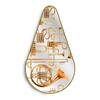 Миниатюра фото зеркало pear trumpets seletti | 220svet.ru