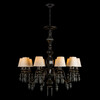 Миниатюра фото подвесная люстра loft it grace 10203/10 black | 220svet.ru