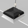 Миниатюра фото встраиваемый встраиваемый светильник maytoni okno dl056-24w3-4-6k-w | 220svet.ru
