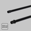 Миниатюра фото стойка потолочная imex il.0060.3000-1000-bk | 220svet.ru