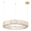 Миниатюра фото подвесной светодиодный светильник odeon light version 5071/100l золотой | 220svet.ru