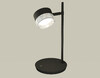 Миниатюра фото настольная лампа с выключателем с композитным хрусталем ambrella light diy spot techno xb9802250 | 220svet.ru