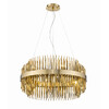 Миниатюра фото люстра p68082-12 ant. brass | 220svet.ru