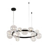 Миниатюра фото люстра omg1075r black/clear | 220svet.ru