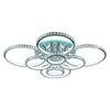 Миниатюра фото потолочная светодиодная люстра profit light 8052/8 chr | 220svet.ru