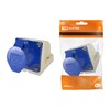 Миниатюра фото розетка 2p+pe tdm electric sq0602-0004 | 220svet.ru