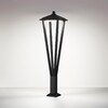 Миниатюра фото ландшафтный уличный светодиодный светильник odeon light beartiz 6655/12gl черный | 220svet.ru