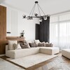 Миниатюра фото подвесная люстра escada balance 1119/8s black | 220svet.ru