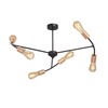 Миниатюра фото потолочная люстра vitaluce v3025-1/6pl | 220svet.ru