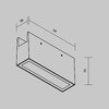 Миниатюра фото уличный трековый светодиодный светильник maytoni points elasity ip o-tr01-2-s-10wb3k | 220svet.ru