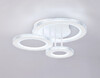 Миниатюра фото потолочная светодиодная люстра с пультом ду ambrella light acrylica fa8867 | 220svet.ru