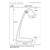 Миниатюра фото настольная светодиодная лампа lucide ludo 18660/05/31 | 220svet.ru