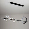 Миниатюра фото люстра kg1233p-10 black/clear delight collection | 220svet.ru