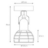 Миниатюра фото спот lucide paulien 08927/01/35 | 220svet.ru